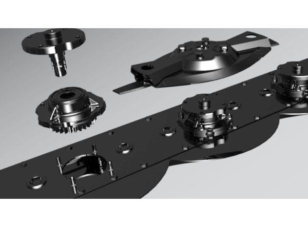 Cositoare Enorossi DMC 5 ROLL, cu conditionare, latime lucru 205cm de vanzare